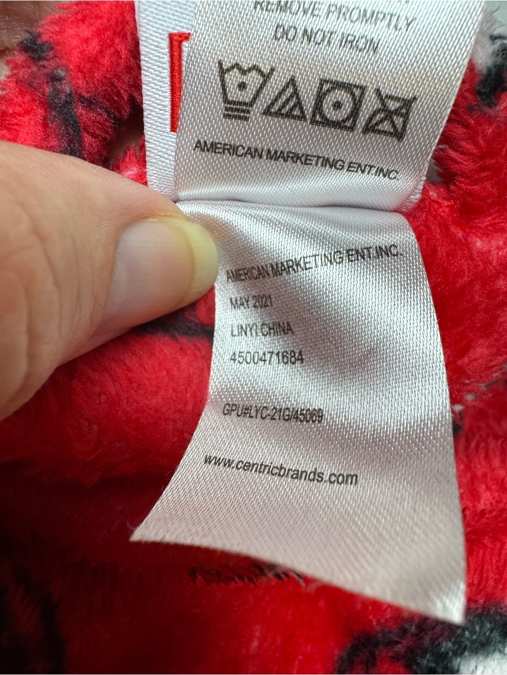 Marvel Red Spider-Man Fleece Kids Robe - Picture 10 of 12